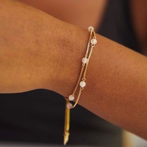 Charged Wellness • Rose Quartz • Adjustable Bracelet